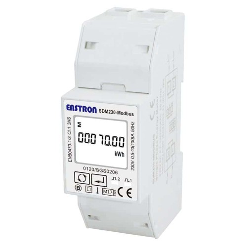 Nutikas arvesti EASTRON SDM230 modbus mid V2